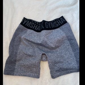 Gymshark Women Gray Flex Shorts- Small